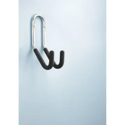 Mottez dubbele fietshaak grijs/zwart Ø20mm