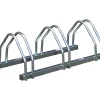 Mottez fietsenrek 3 fietsen face-to-face metaal grijs Ø30mm