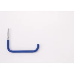 Mottez haak metaal grijs/blauw Ø16mm 285mm