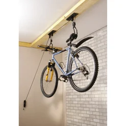 Mottez plafond fietslift zwart