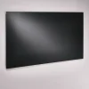 Mottez spatscherm keuken 50x90cm metaal zwart