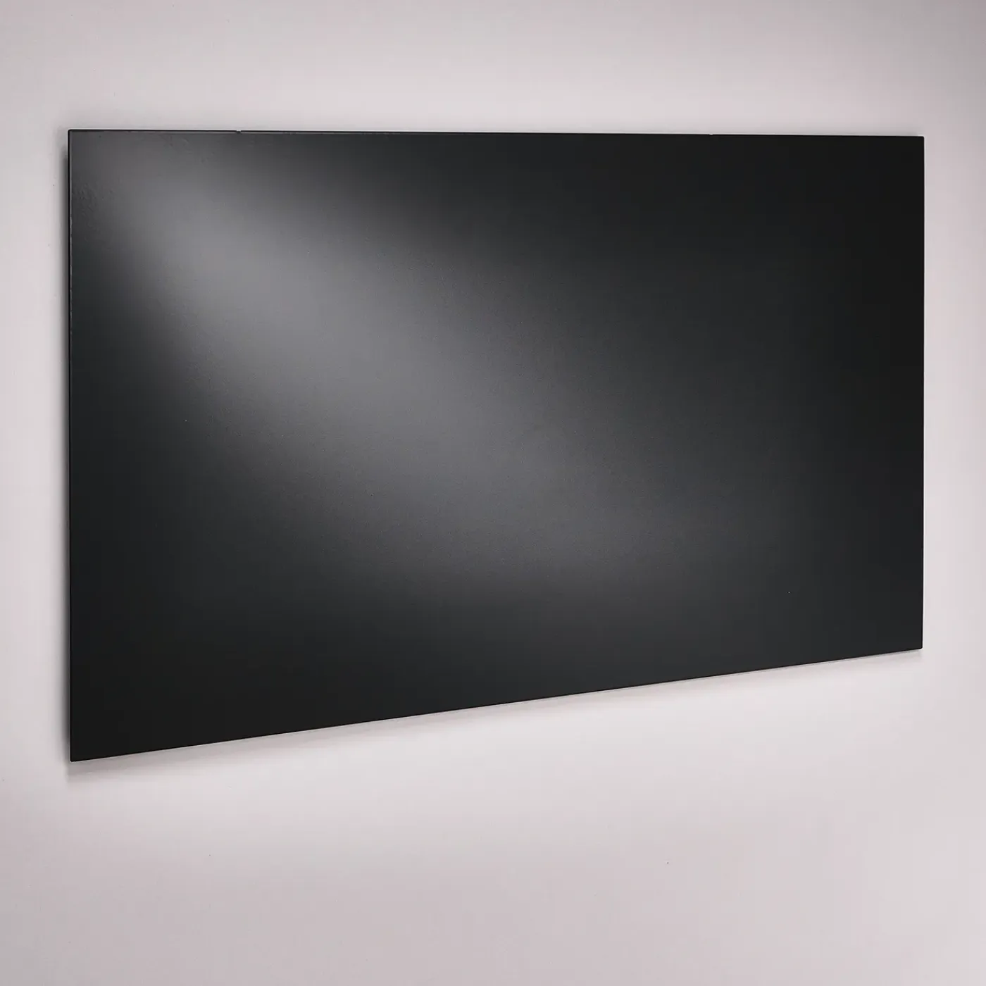 Mottez spatscherm keuken 50x90cm metaal zwart