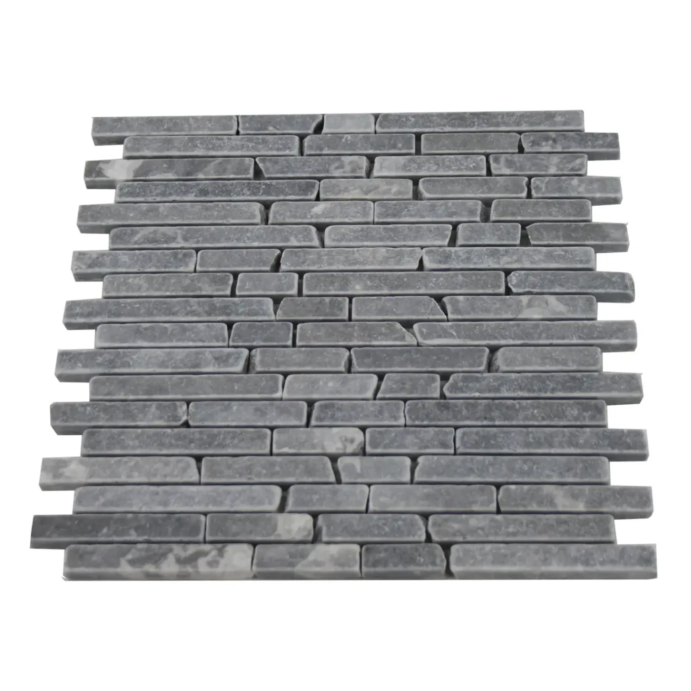 Overig Mozaïektegel Bluestone Strips - Natuursteenlook - Zwart - 30x30cm - 0,09m²
