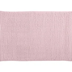 MSV Badkamerkleed/badmat Tapijtje - Lichtroze - 40 X 60 Cm