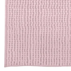 MSV Badkamerkleed/badmat Tapijtje - Lichtroze - 40 X 60 Cm