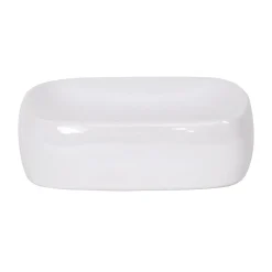 MSV 3-delige badkameraccessoireset keramiek Classic - Wit
