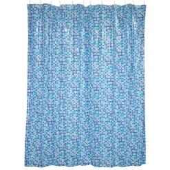 MSV douchegordijn Concept blauw 180cm