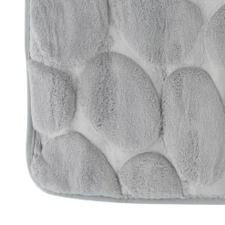 Msv Microvezel Badmat Pebble 50x80cm Grijs