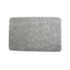 Msv Microvezel Badmat Pebble 50x80cm Grijs