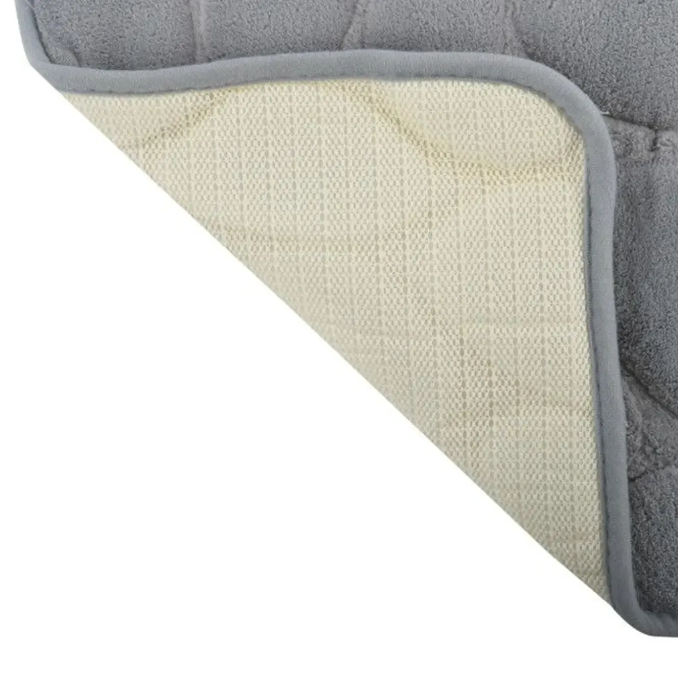 Msv Microvezel Badmat Pebble 50x80cm Grijs