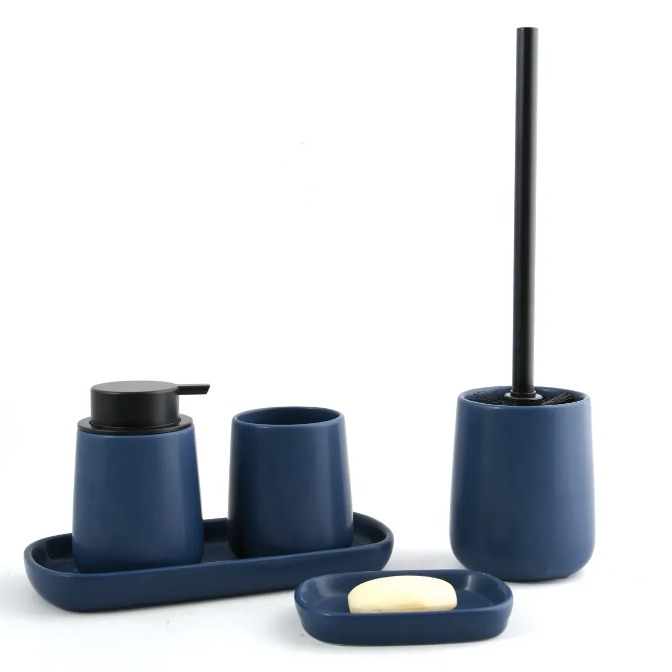 MSV Opbergschaal badkamer Maonie - Donkerblauw