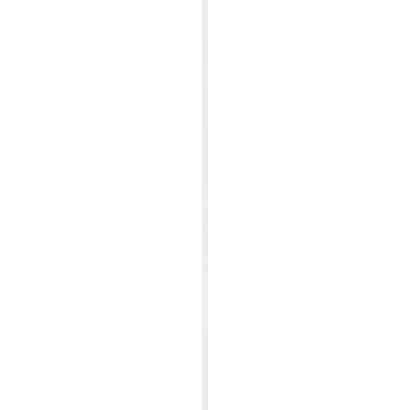 Overig Muurplint Blok - Wit - MDF - Gegrond - 244cm - 12x79mm