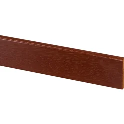 Muurplint - Bruin - Meranti - Gelakt - 240cm - 11x55mm