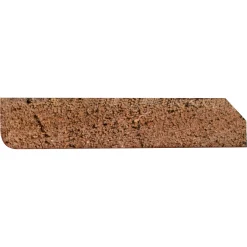 Muurplint - Bruin - Meranti - Gelakt - 240cm - 11x55mm