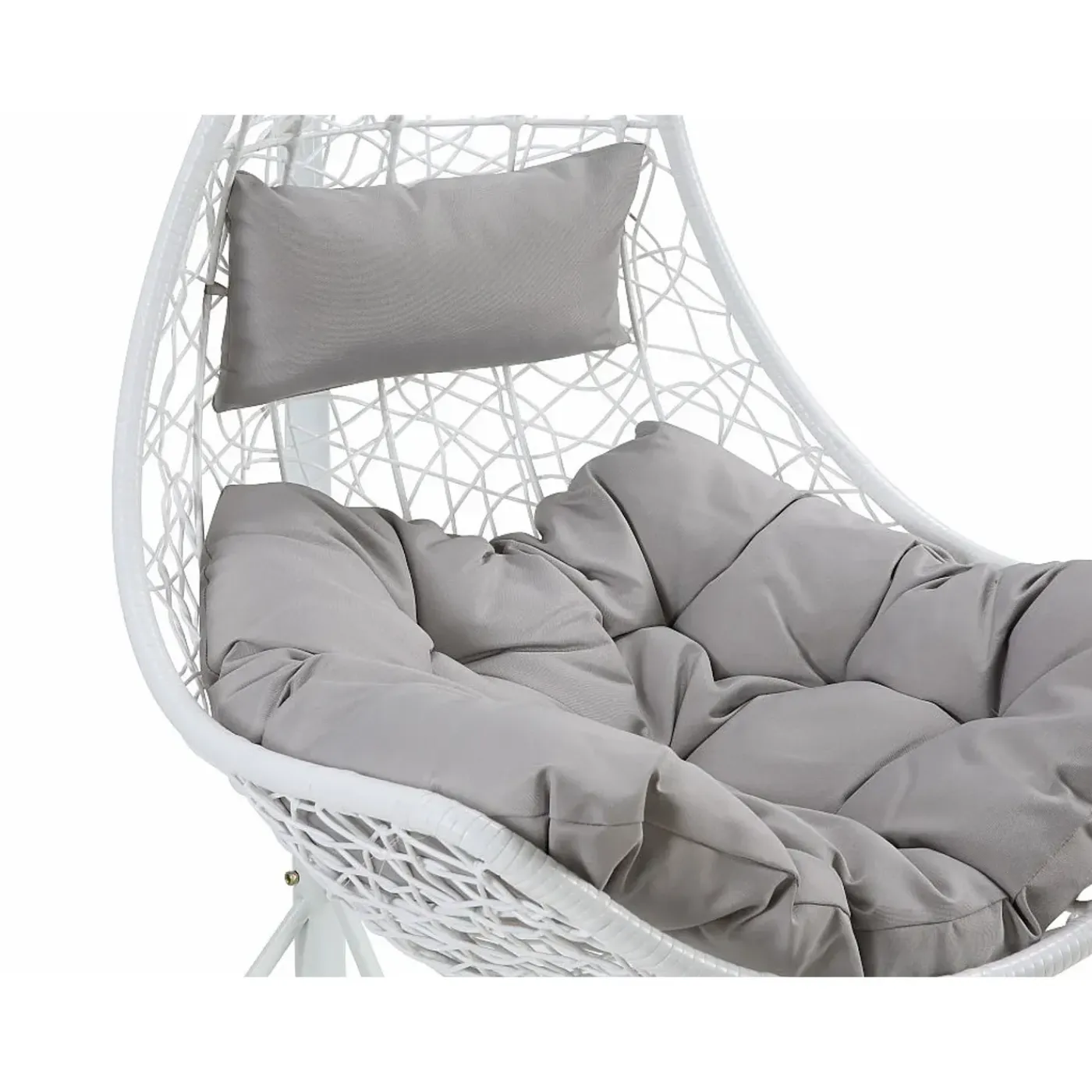 Mylia Hangstoel Orosi Wit - L 105cm X B 105cm X H 197cm