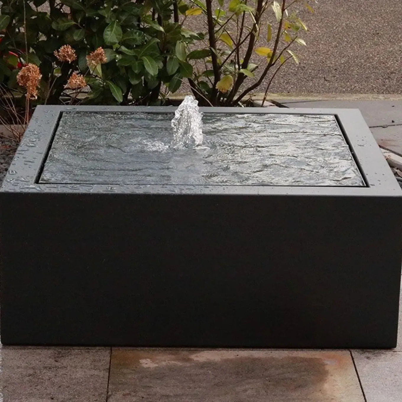 Mysteel - Aluminium Watertafel - Lyra - 100x100x40cm