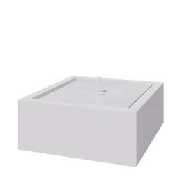 Mysteel - Aluminium Watertafel - Lyra - 100x100x40cm