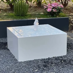 MySteel - Aluminium Watertafel - Lyra - 80x80x40cm