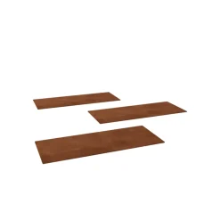 MySteel - Cortenstaal Staptegel - Rechthoek - 25x60cm - Roestkleur