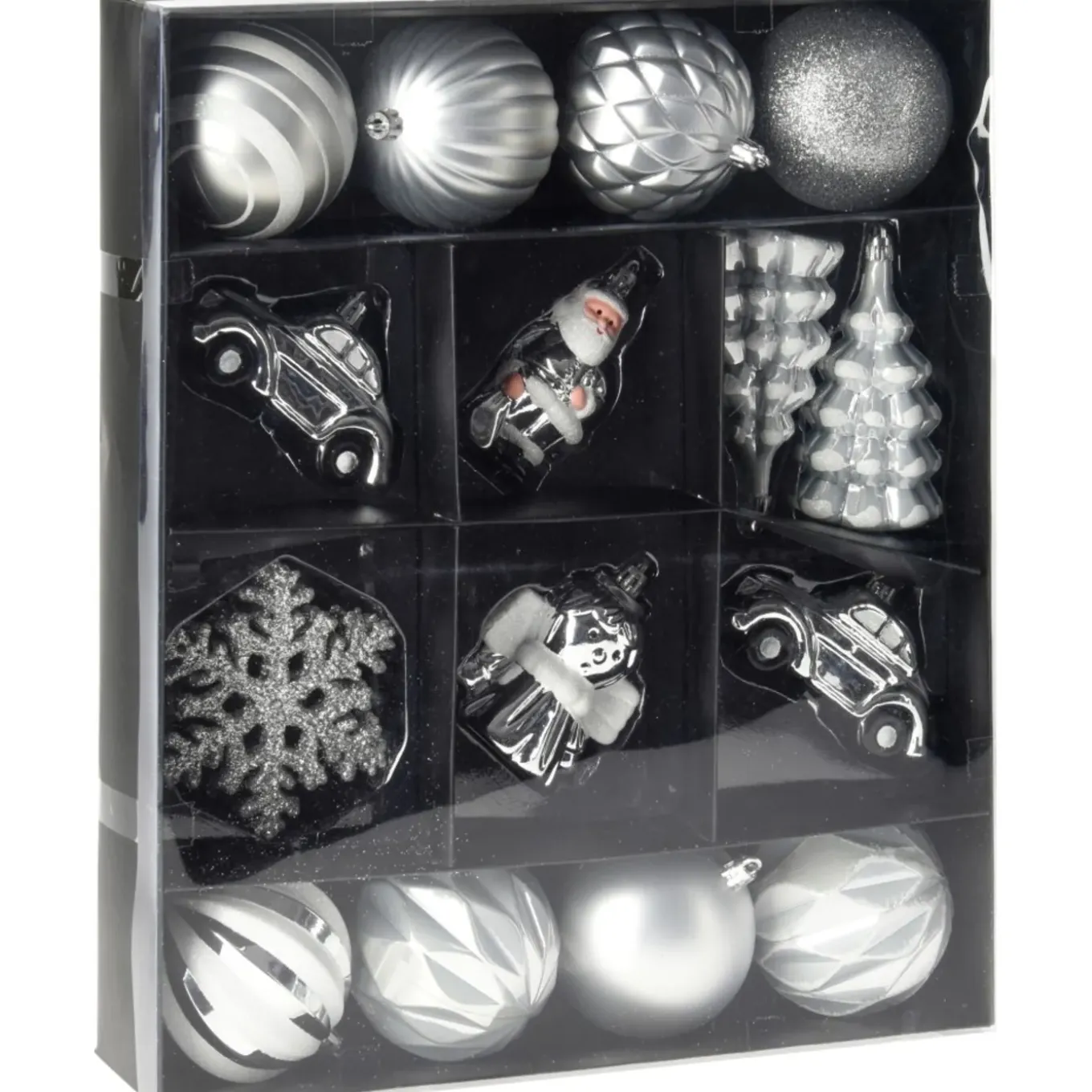 Nampook - Xmas Hangdeco Set 20Pcs Zilver