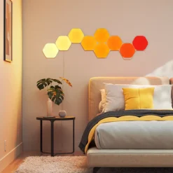 Nanoleaf Lichtpaneel Shapes hexagons 9-pack Startpakket
