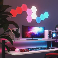Nanoleaf Lichtpaneel Shapes hexagons Uitbreidingspakket (3 St.)