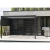Naterial Vrijstaande Pergola met Lamellen Clima - Antraciet - 313x198cm