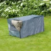 Nature beschermhoes voor kussens PE 100 g/m² antraciet 75x150x75cm