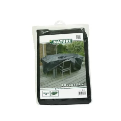 Nature beschermhoes voor tuinmeubelset PE 100 g/m² antraciet 90x325x205cm