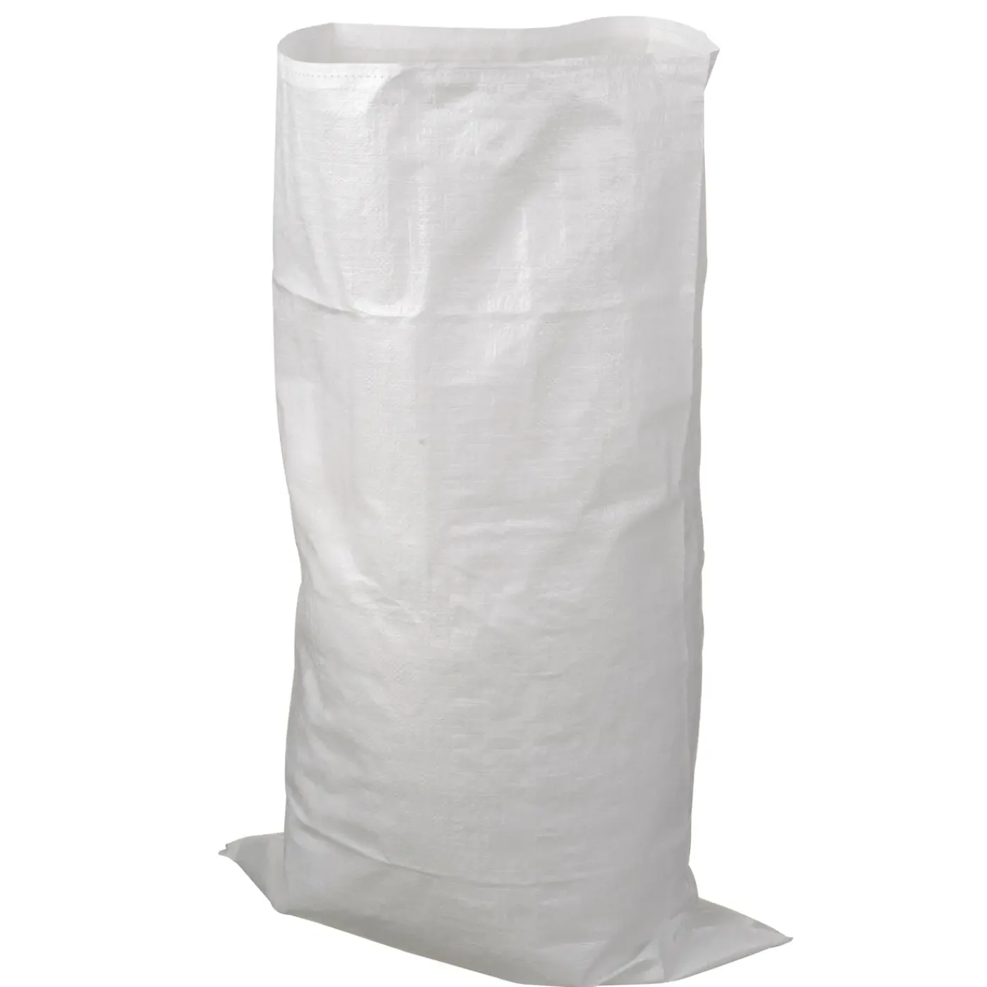 Nature bouwafvalzakken - PP geweven, wit, max. 50 kg, 60 l - H100 x Ø60 cm - 10 x