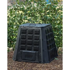 Nature compostbak Thermo 400L zwart