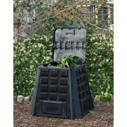 Nature compostbak Thermo 400L zwart