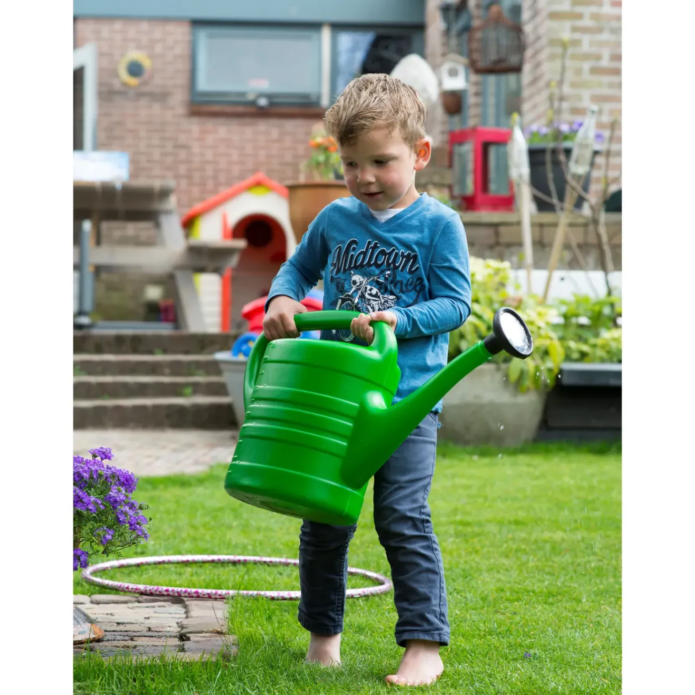 Nature gieter groen 14L