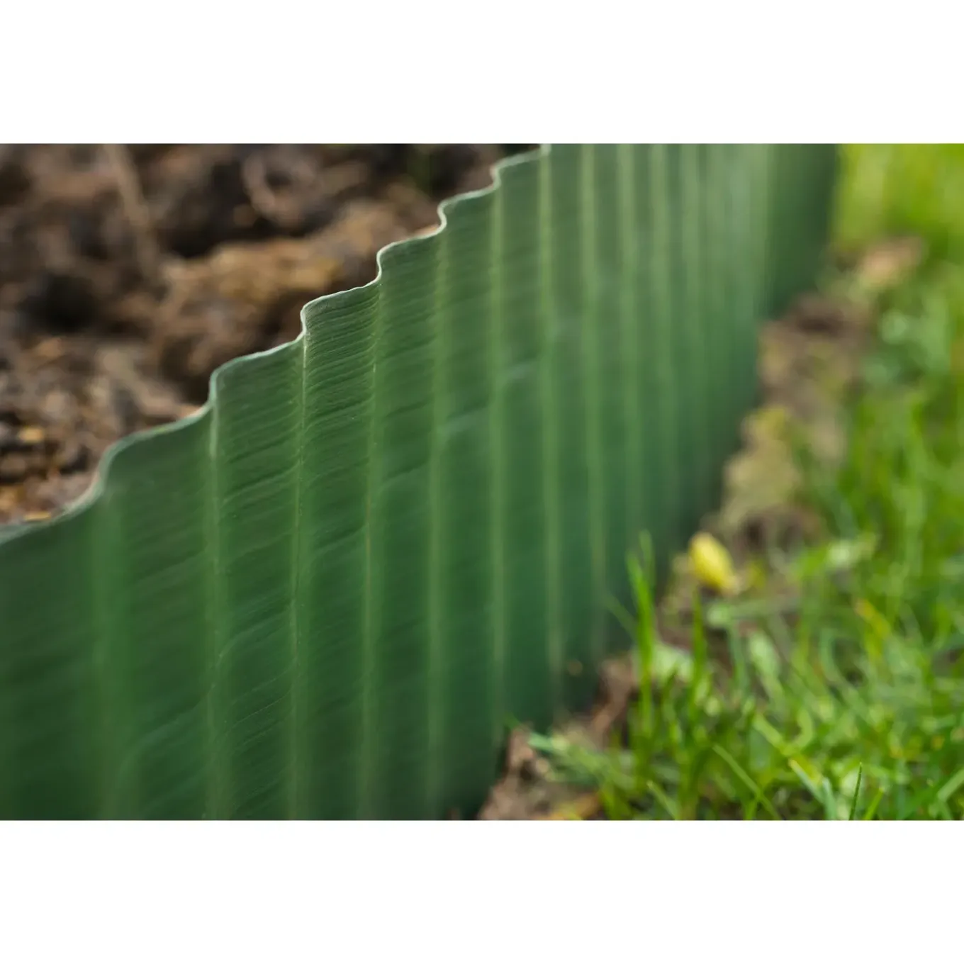 Nature grasranden PVC groen 9cmx9m