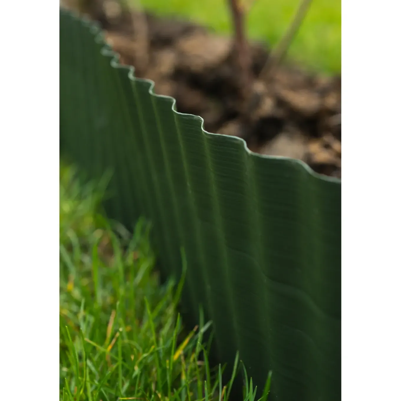 Nature grasranden PVC groen 9cmx9m