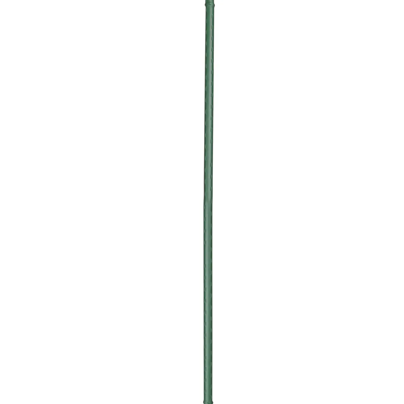 Nature kunststof plantenstok groen geribbeld H60cmxØ8mm