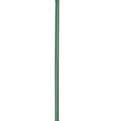 Nature kunststof plantenstok groen geribbeld H150cmxØ16mm
