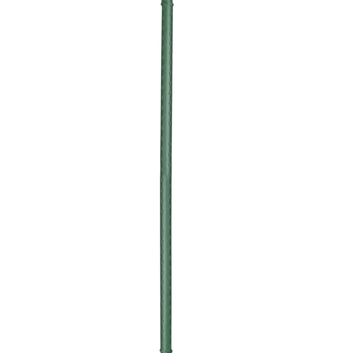 Nature kunststof plantenstok groen geribbeld H150cmxØ16mm