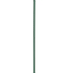 Nature kunststof plantenstok groen, geribbeld H120cmxØ11mm