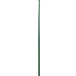 Nature kunststof plantenstok groen geribbeld H150cmxØ11mm