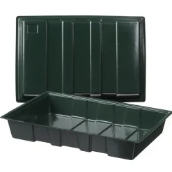 Nature Kweekbak - Polystyreen - Groen - 35 x 23,5 x 5,5 cm - 5 Stuks