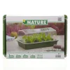 Nature Mini-Kweekkas - Kunststof - Groen - 37,5 x 13 x 24,5 cm - Met Ventilatie
