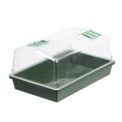 Nature Mini-Kweekkas - Kunststof - Groen - 37,5 x 13 x 24,5 cm - Met Ventilatie