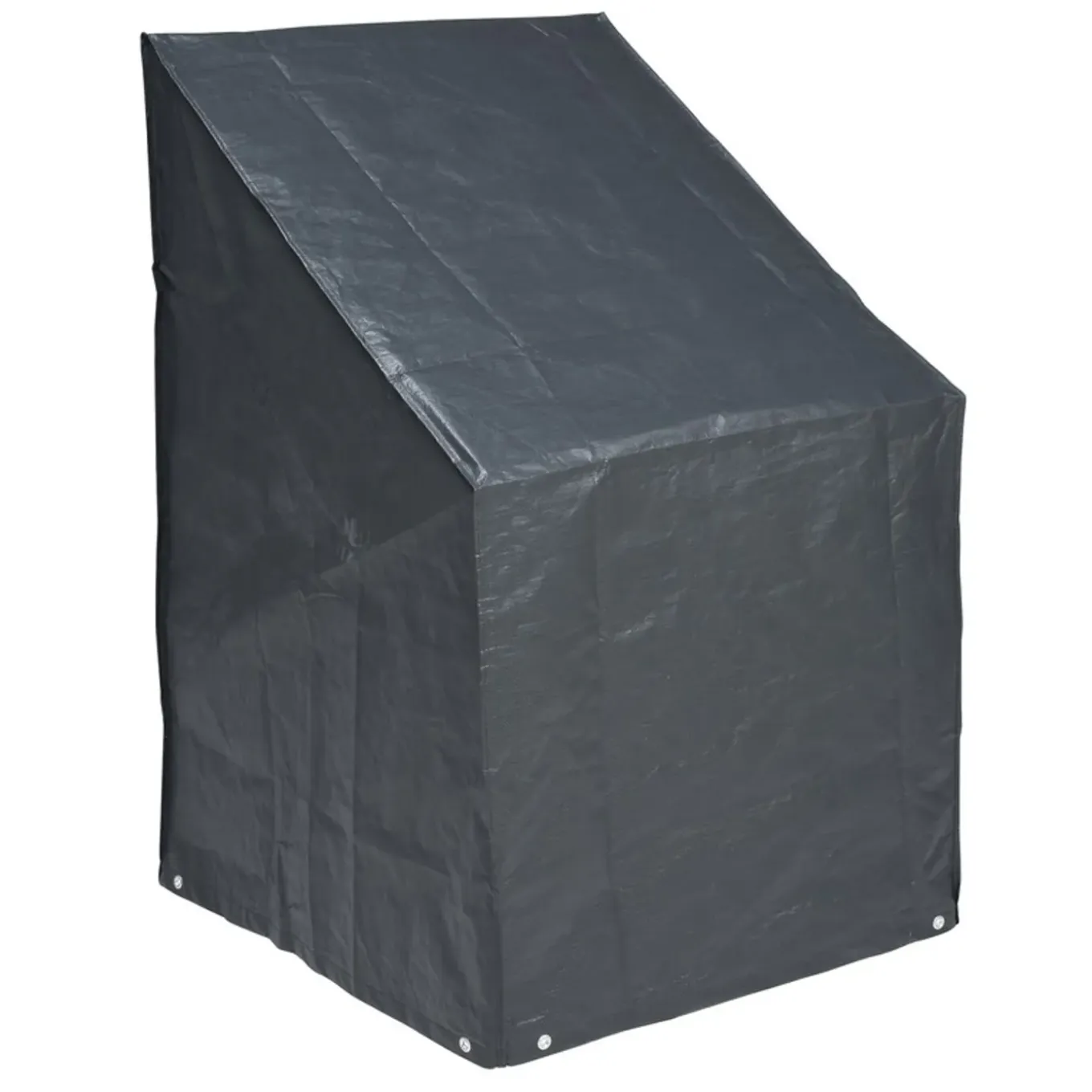 Nature Product – Grijs – Kunststof – 68x68x110 Cm – Tuinstoelen