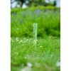 Nature Regenmeter - Schaalverdeling tot 100mm - Plexiglas en Aluminium - diam. 4cm - 30,5cm