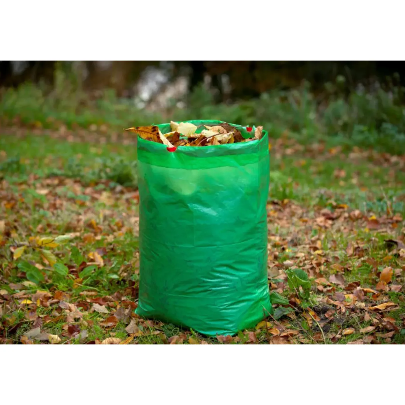 Nature Tuinafvalzak - PE - Groen - 100L - 3 stuks