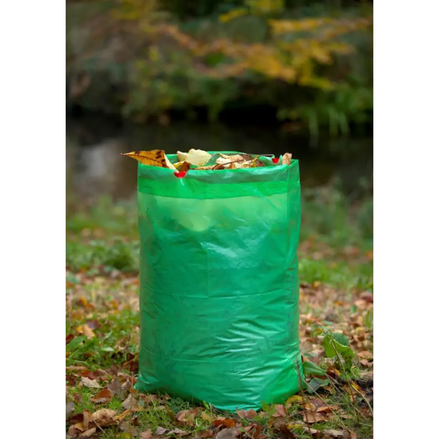 Nature Tuinafvalzak - PE - Groen - 100L - 3 stuks