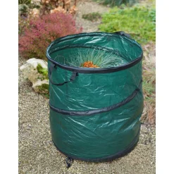 Nature Tuinafvalzak Spiraal Pop-Up - PE - Groen - 50x48cm - 90L