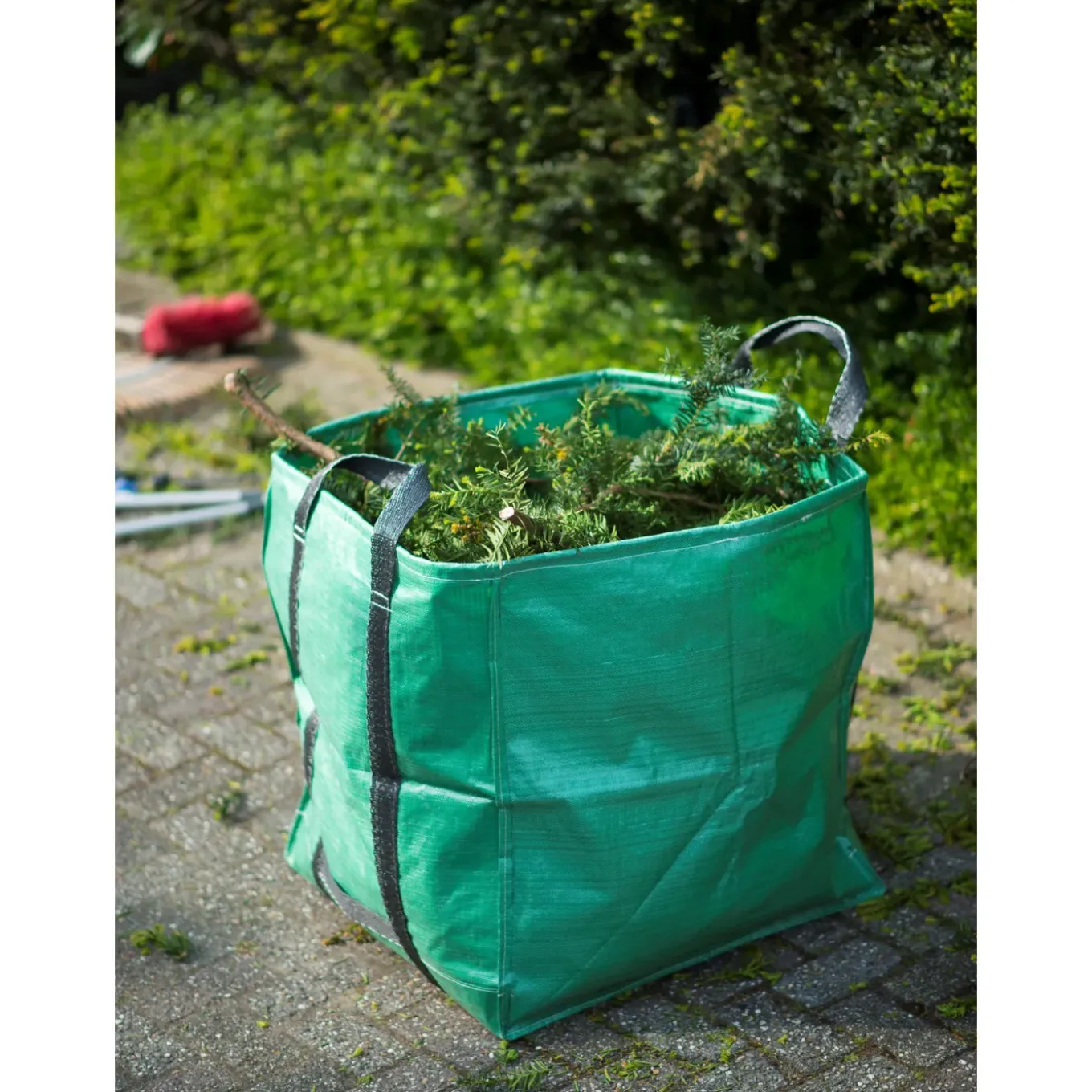Nature Tuinafvalzak Vierkant - PP Groen - 53x53x53cm - 148L