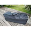 Nature tuinmeubelhoes voor kussens PE 100 g/m² antraciet 128x57x37cm